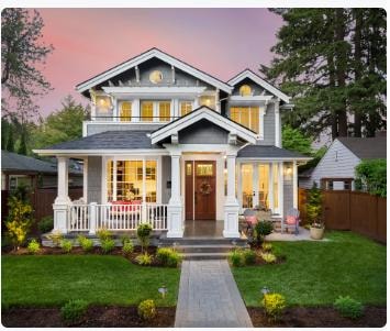 Residential home exterior